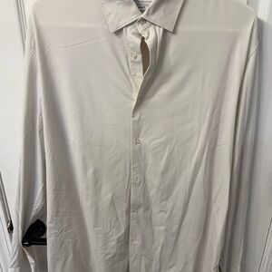 Zara Men's White Button Down Shirt
